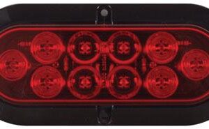 Oblong LED Light - Flanged (STL-78RB)